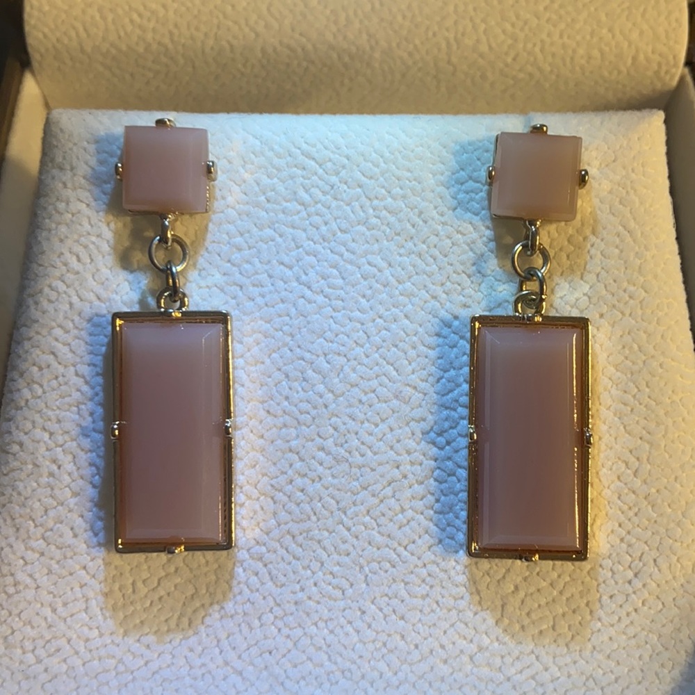 J Crew lavender drop earrings